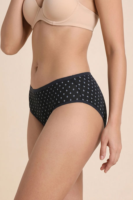 Zivame Regular Rise Full Coverage Hipster Panty (Pack of 3) - Multicolor — image 3